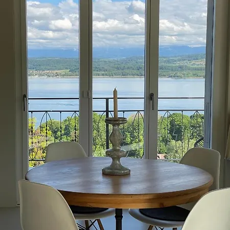 Traumhaftes Ferienhaus Mit See- Und Alpenblick וילה